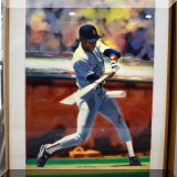 A02. Red Sox batter by Jeffrey Rubin. 43” x 59”  